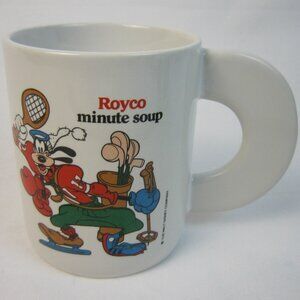 Disney Royco Minute Soup Goofy Mug - Vintage
